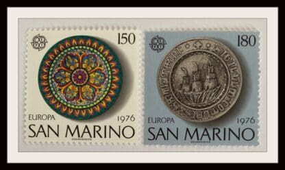 San Marino Scott # 889-890 Mint Never Hinged