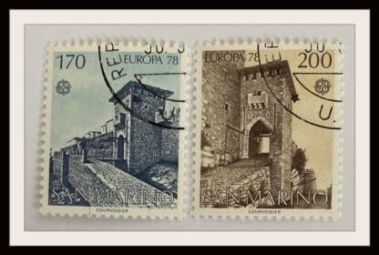 San Marino Scott # 922-923 Used