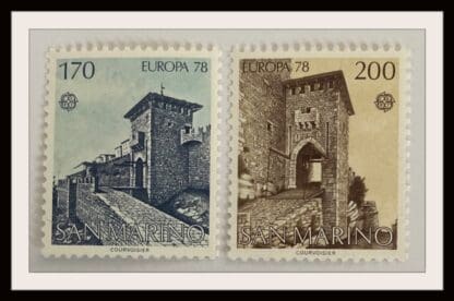 San Marino Scott # 922-923 Mint Never Hinged