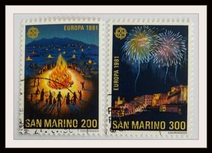 San Marino Scott # 998-999 Used