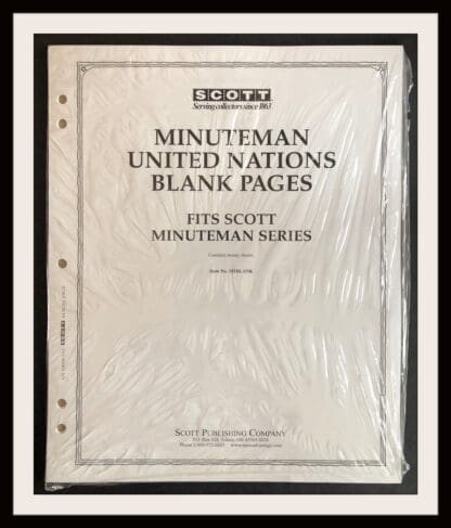 Scott UN Minuteman Blank Pages