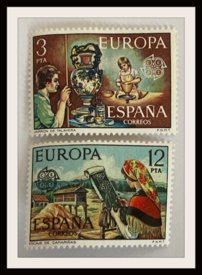 Spain Scott # 1941-1942 Mint Never Hinged