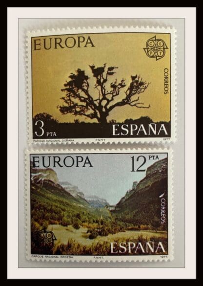 Spain Scott # 2041-2042 Mint Never Hinged