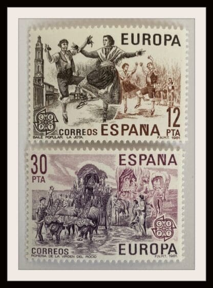 Spain Scott # 2236-2237 Mint Never Hinged