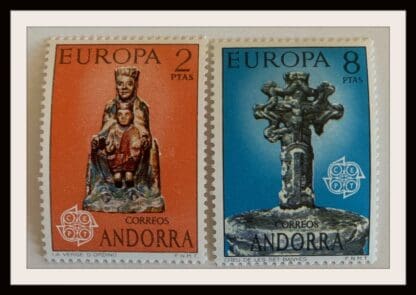 Andorra Spain Scott # 79-80 Mint Never Hinged (Europa)