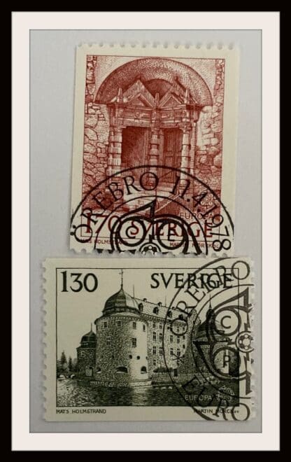 Sweden Scott # 1235-1236 Used