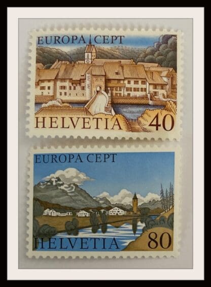 Switzerland Scott # 627-628 Mint Never Hinged