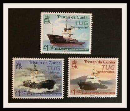 Tristan da Cunha 40th Anniversary of Liberation of Falkland Islands Mint Never Hinged