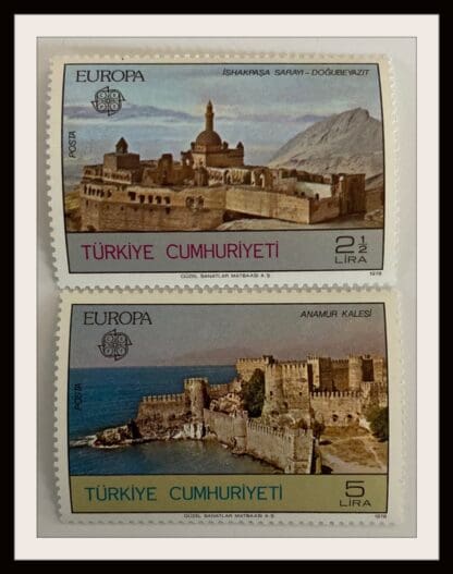 Turkey Scott # 2091-2092 Mint Never Hinged