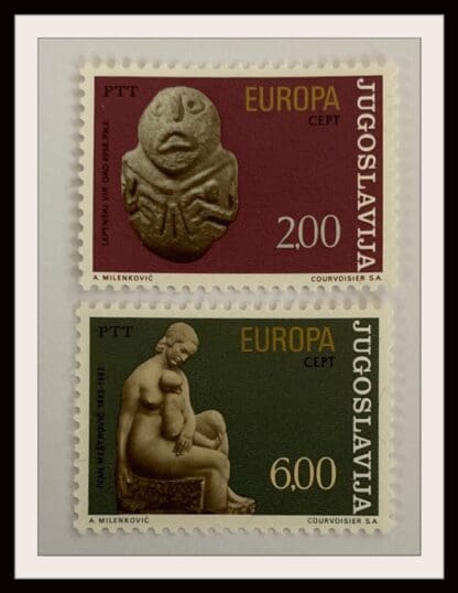 Yugoslavia Scott #1205-1206 Mint Never Hinged