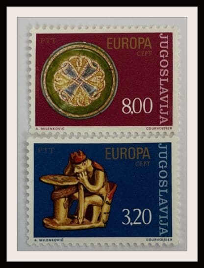 Yugoslavia Scott #1289-1290 Mint Never Hinged