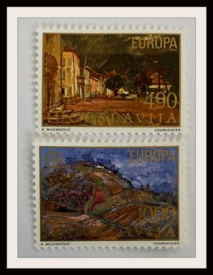 Yugoslavia Scott #1333-1334 Mint Never Hinged