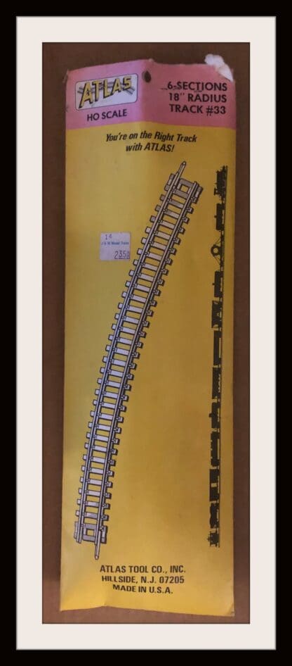 Atlas #33 18" Radius  N.O.S. 6/1 package