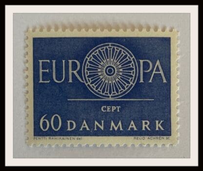 Denmark Scott #377 Mint Never Hinged (Europa)