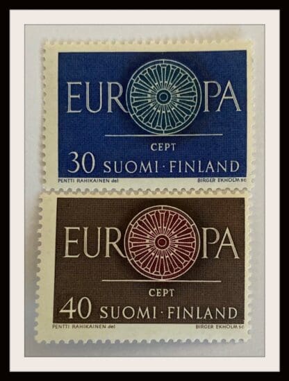 Finland Scott #376-377 Mint Never Hinged (Europa)