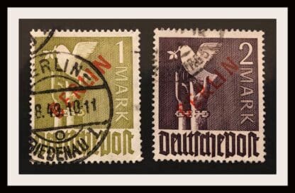 Germany  Scott # 9N33-9N34 Used