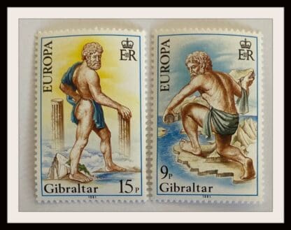 Gibraltar Scott #4001-4002 Mint Never Hinged (Europa)