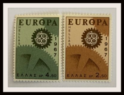 Greece Scott #891-892 Mint Never Hinged (Europa)