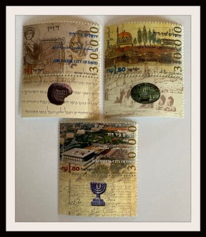 Israel Scott # 1245-1247 With Tab Mint Never Hinge