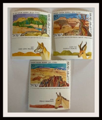 Israel Scott # 991-993 Mint Never Hinged with Tabs