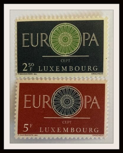 Luxembourg Scott # 374-375 Mint Never Hinged (Europa)