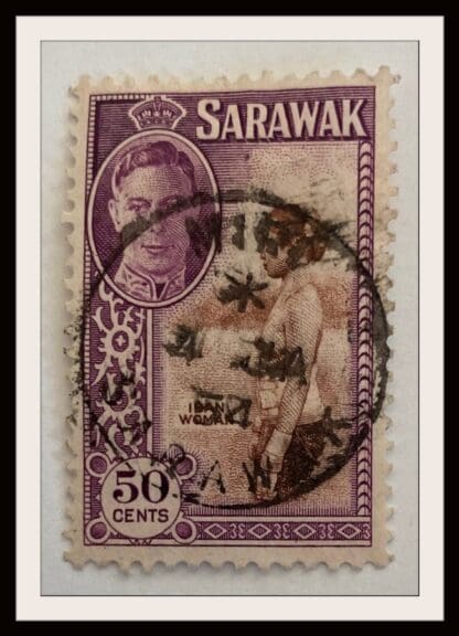 Sarawak Scott # 191 Used