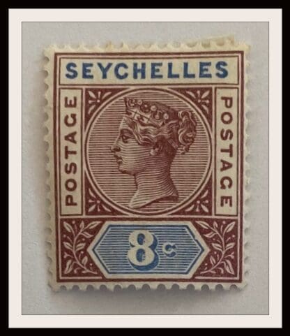 Seychelles Scott # 6 Mint Hinged Type II