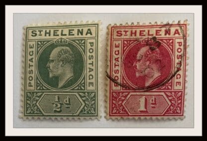 St. Helena Scott # 48 (Mint) 49 (Used)