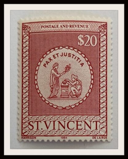 St. Vincent Scott # AR8 Mint Never Hinged