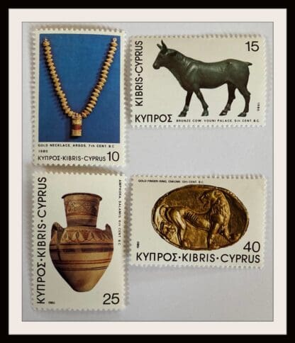 Cyprus Scott #536-541 Mint Never Hinged