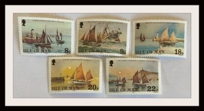 Isle of Man Scott # 184-188 Mint Never Hinged