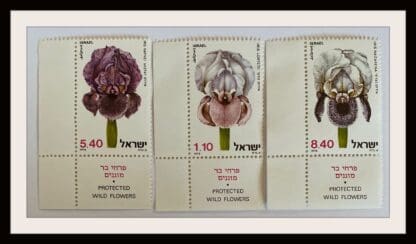 Israel Scott # 715-717 Mint Never Hinged With Tabs