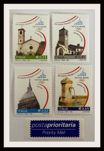 Italy Scott #2590-2593 Mint Never Hinged