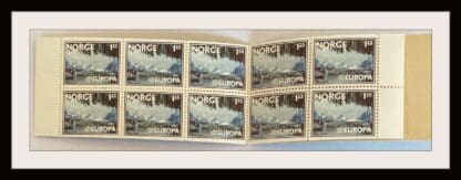 Norway Scott # 693a Mint Never Hinged Europa Booklet