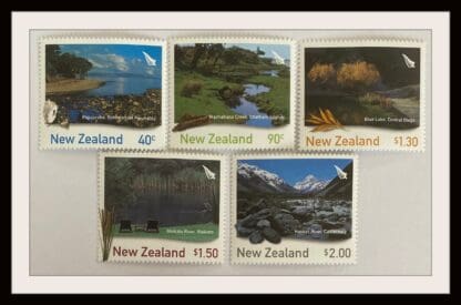 New Zealand Scott # 1880-1884 Mint Never Hinged