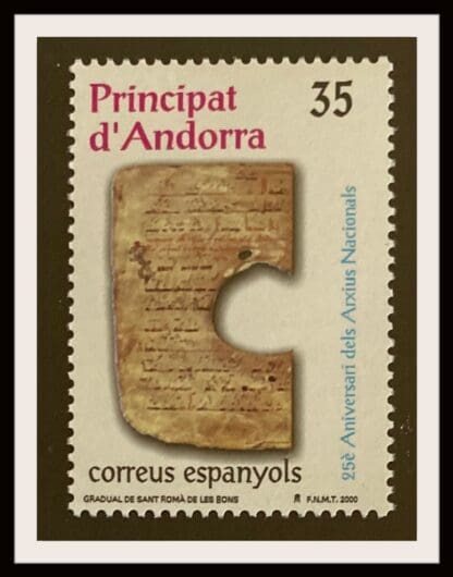 Andorra Spain Scott # 268 Mint Never Hinged