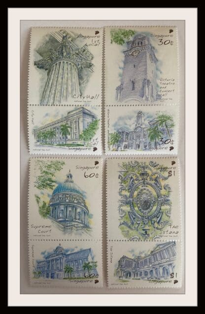 Singapore Scott # 1107-1110 Mint Never Hinged