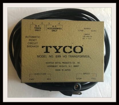 Tyco # 899 Transformer/Power Source Used