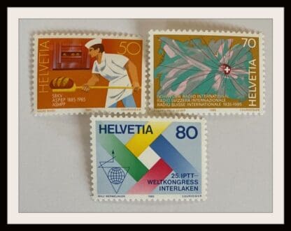 Switzerland Scott # 557-559 Mint Never Hinged