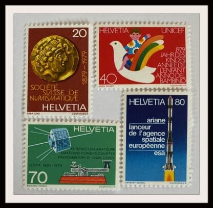 Switzerland Scott # 677-680 Mint Never Hinged