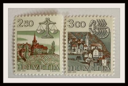 Switzerland Scott # 726-727 Mint Never Hinged