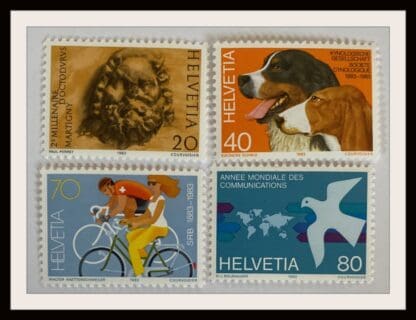 Switzerland Scott # 740-743 Mint Never Hinged