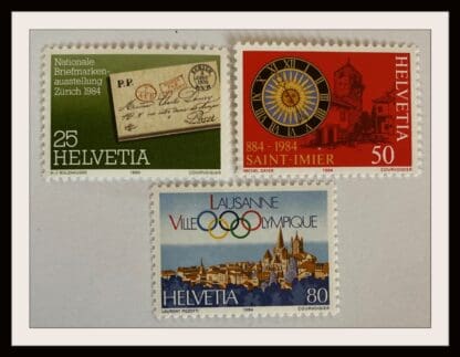 Switzerland Scott # 744-746 Mint Never Hinged