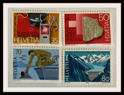 Switzerland Scott # 751-754 Mint Never Hinged