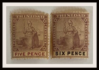 Trinidad Scott #83-84 Mint Hinged