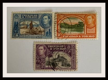 Trinidad & Tobago Scott #55-57 Used