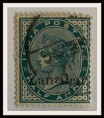 Zanzibar Scott #3 Used