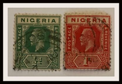 Nigeria Scott # 18-19 Used Die 2