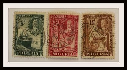 Nigeria Scott # 38-40 Used