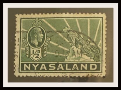 Nyasaland Scott # 38 Used